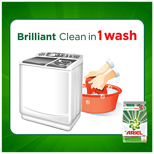 Ariel Complete Detergent Powder, 200 g  For Semi-Auto & Hand Wash