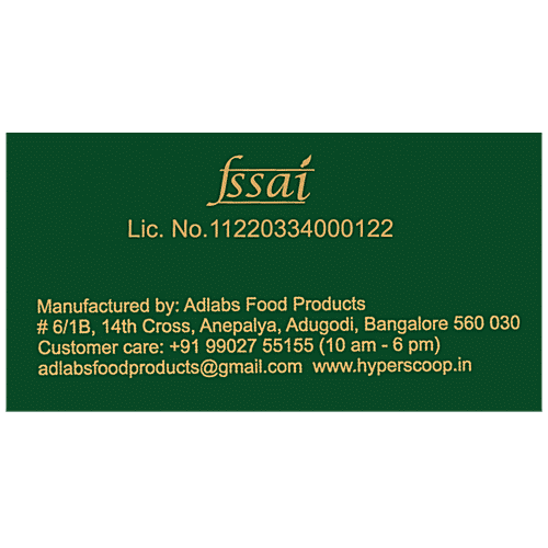 Hyperscoop Ice Cream - Dry Fruit Delight, Made With Purest Ingredients, Creamy Texture, 500 ml Tub 