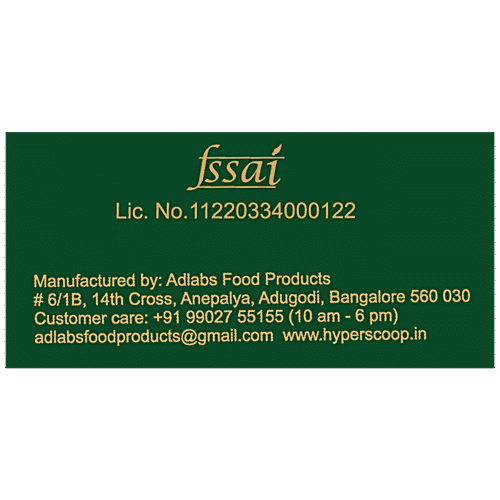 Hyperscoop Ice Cream - Badam Kulfi, Made With Purest Ingredients, Rich & Flavourful, 500 ml Tub