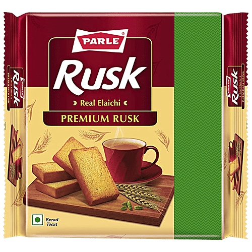 Parle Premium Rusk - Real Elaichi, 182 g  