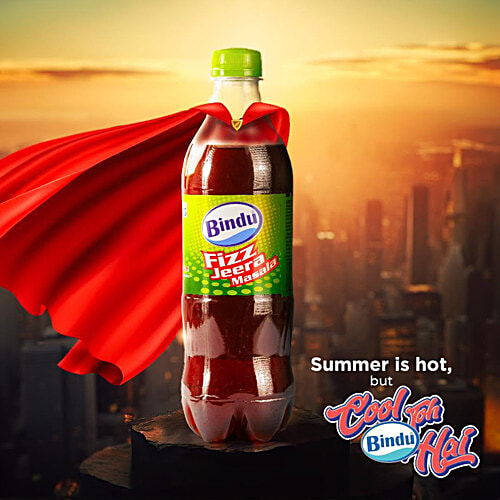 Bindu Jeera Fizz Masala Soda, 1 L Pet Bottle 