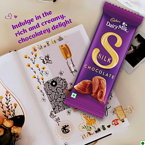 Cadbury Dairy Milk Silk Chocolate Bar, 144 g  