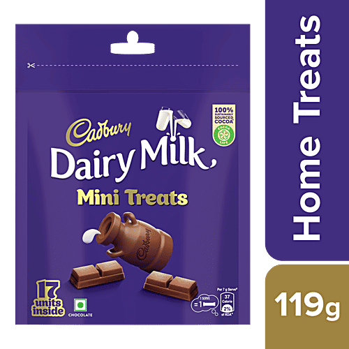 Buy Cadbury Dairy Milk Chocolate Home Treats Pack 140 Gm Online At Best