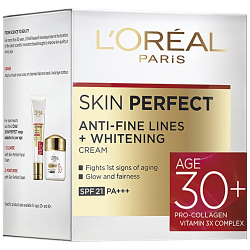 L'Oreal Paris Skin Perfect 30+ Anti-Fine Lines Cream, 50 g  