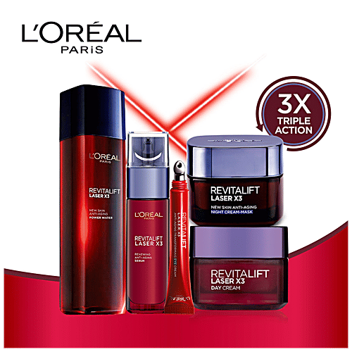 Loreal Paris Revitalift Laser X3 Power Water, 175 ml Bottle