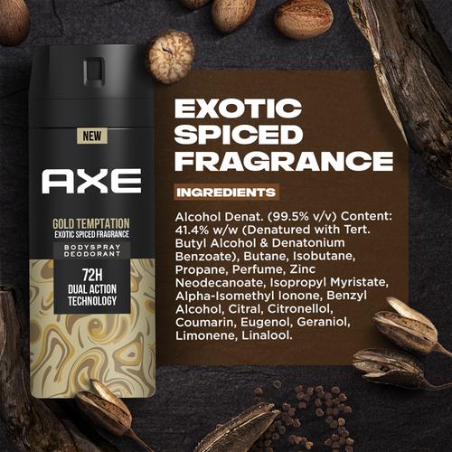 Buy Axe Gold Temptation Deodorant 150 Ml Bottle Online At Best