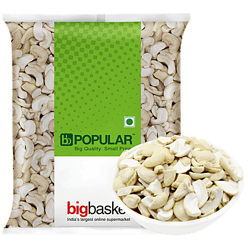 bb Popular Cashew/Kaju - Split, 500 g  