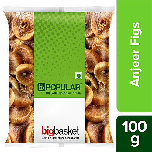 bb Popular Anjeer/Figs/Atti Pandu, 100 g  