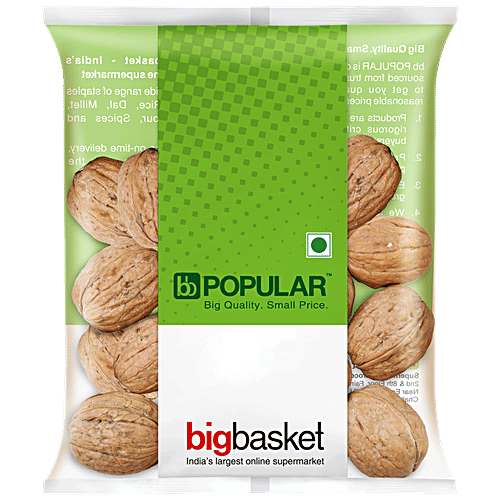 bb Popular Walnut/Akhrot - Inshell, 200 g  