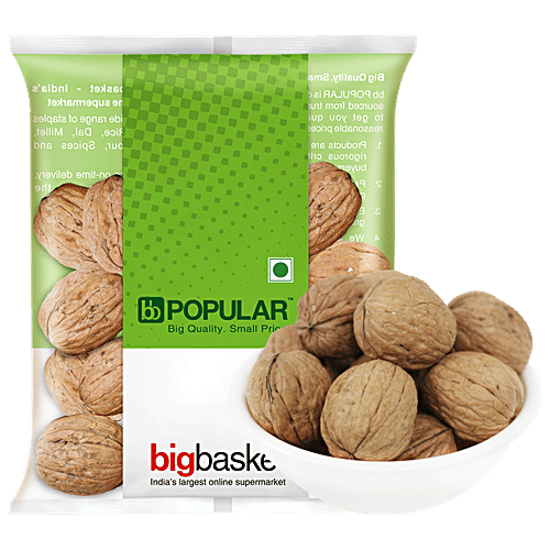 bb Popular Walnut/Akhrot - Inshell, 200 g  