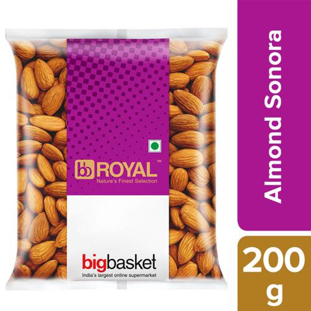 BB Royal Almond/Badam - Sonora, 200 g Pouch