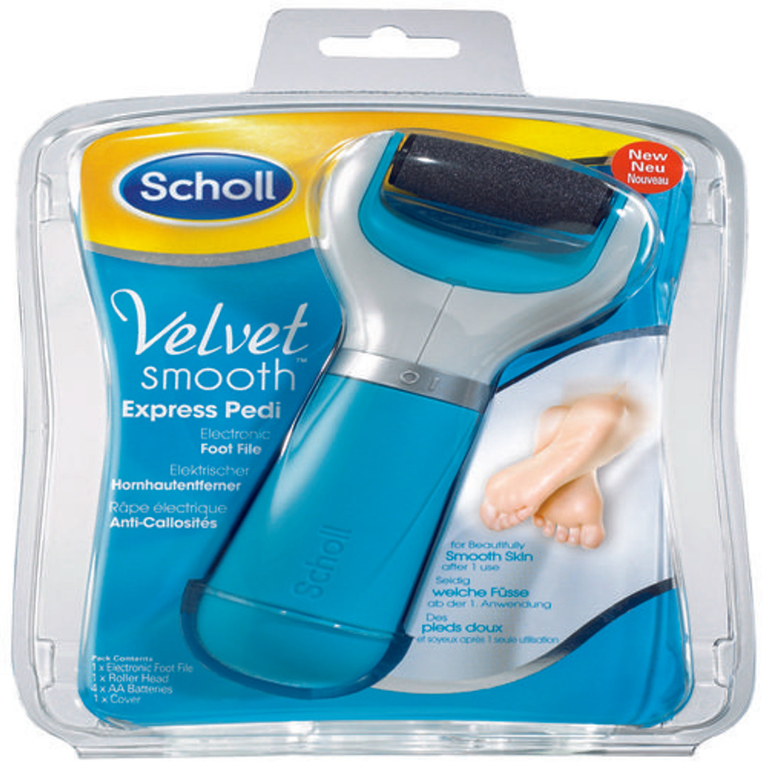 Buy Scholl Velvet Smooth Electronic Foot File 1 pc Online at Best