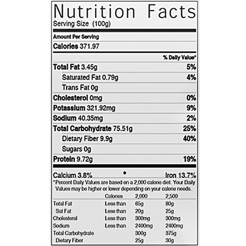 Organic Tattva Jowar Flour/Jonna Pindi, 500 g Pouch 