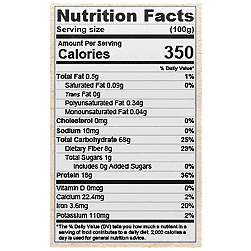 Organic Tattva Urad Dal/Uddina Bele Whole White, 500 g Pouch 