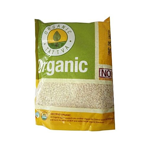 Organic Tattva Urad Dal White, 1 kg Pouch 