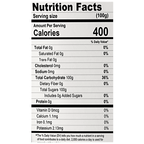 Organic Tattva Sugar/Panchadara, 1 kg Pouch 