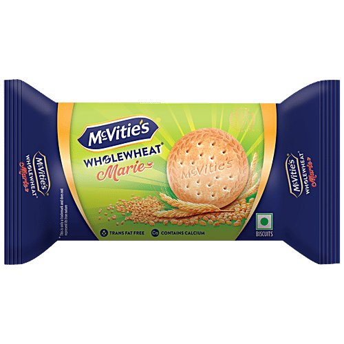 Buy Mcvities Marie Bisucits Whole Wheat 100 Gm Pouch Online At Best