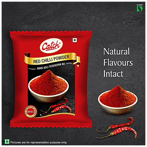 Catch Red Chilli Powder/Mirch Powder, 500 g Pouch 