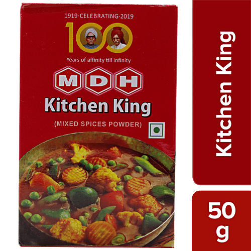 Buy Mdh Masala Kitchen King 50 Gm Carton Online At Best Price of Rs 47 bigbasket