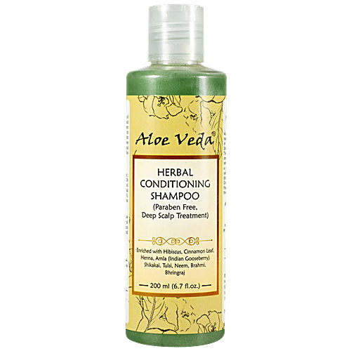 Aloe Veda Herbal Conditioning Shampoo, 200 ml  