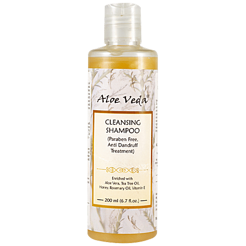 Buy Aloe Veda Anti Dandruff Shampoo With Tea Tree Oil 200 ml Online