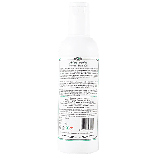 Aloe Veda Herbal Hair Oil, 200 ml  