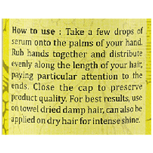 Aloe Veda Grapeseed Oil Smoothing Hair Serum with Panthenol - Smoothens Hair, pH Balanced, 100 ml  pH Balanced