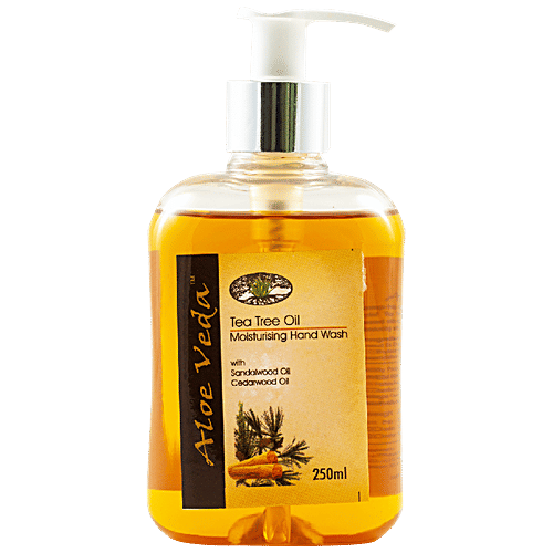Aloe Veda Handwash - Tea Tree & Cedarwood Oil, 250 ml  