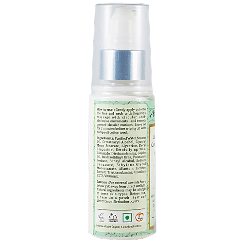 Aloe Veda Gentle Cleansing Milk - Liquorice & Ginger with Lemon Oil & Aloe Vera, For All Skin Types, No Parabens & Mineral Oil, 100 ml  No Parabens & Mineral Oil