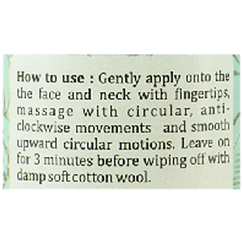 Aloe Veda Gentle Cleansing Milk - Liquorice & Ginger with Lemon Oil & Aloe Vera, For All Skin Types, No Parabens & Mineral Oil, 100 ml  No Parabens & Mineral Oil