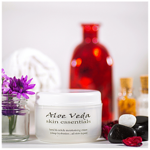 Aloe Veda Hand & Cuticle Moisturiser, 100 g  