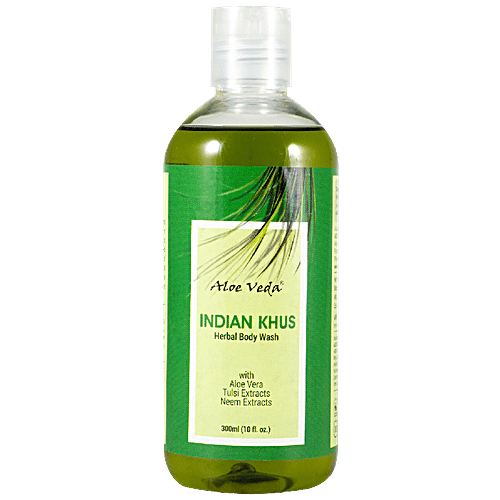 Buy Aloe Veda Body Wash Indian Khus Herbal 300 ml Online at Best
