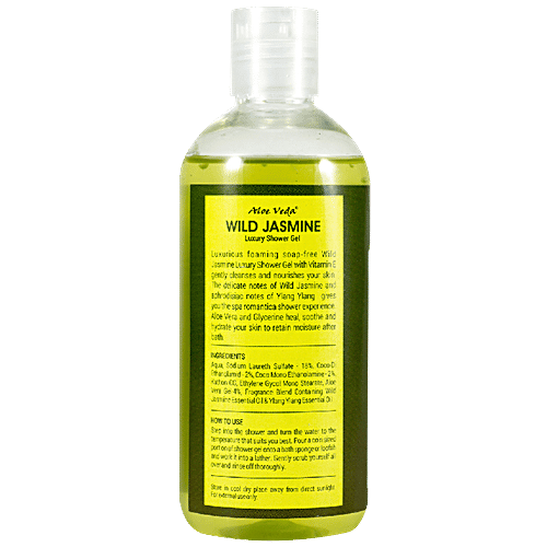 Aloe Veda Wild Jasmine Luxury Shower Gel, 300 ml  
