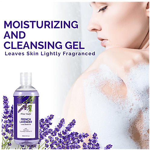 Aloe Veda Lavender Luxury Shower Gel, 300 ml  