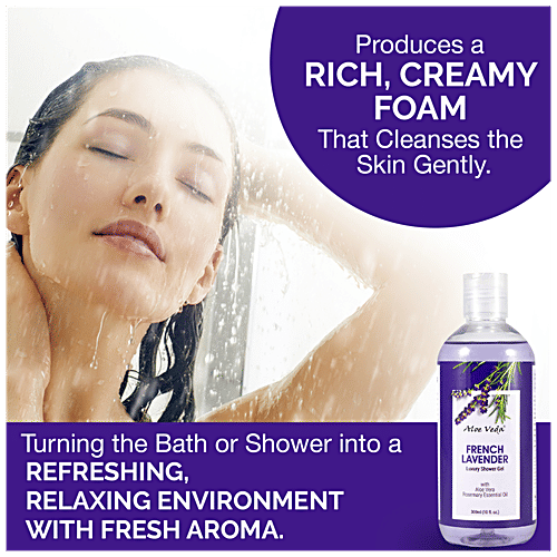 Aloe Veda Lavender Luxury Shower Gel, 300 ml  