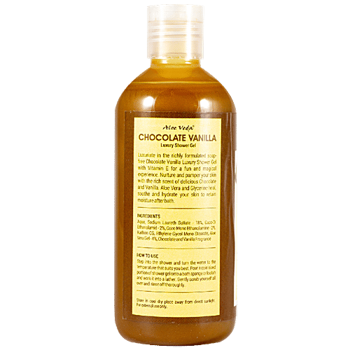 Aloe Veda Chocolate Vanilla Luxury Shower Gel, 300 ml  