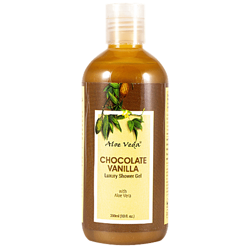 Aloe Veda Chocolate Vanilla Luxury Shower Gel, 300 ml  
