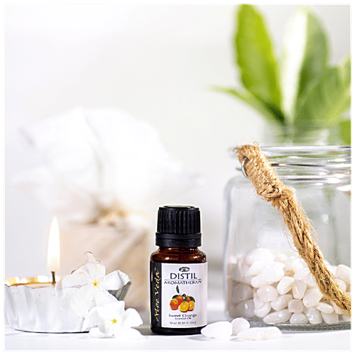 Aloe Veda Sweet Orange Essential Oil, 10 ml  