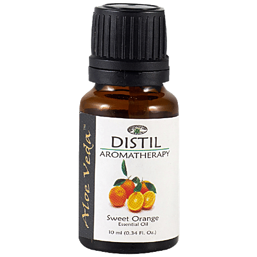 Aloe Veda Sweet Orange Essential Oil, 10 ml  