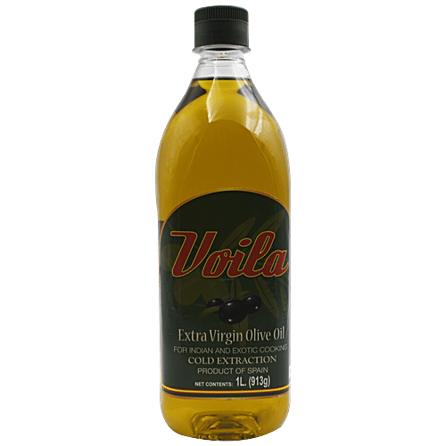 Buy Voila Olive Oil Extra Virgin 1 ltr Bottle Online at Best Price