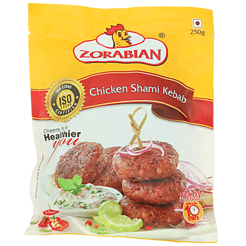 Buy Zorabian Chicken Shami Kebab 250 Gm Pouch Online At Best Price of Rs 185 bigbasket