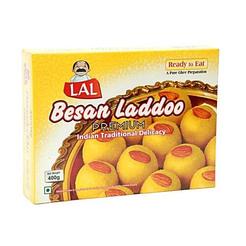 Lal Premium Laddoo - Besan, 400 g  