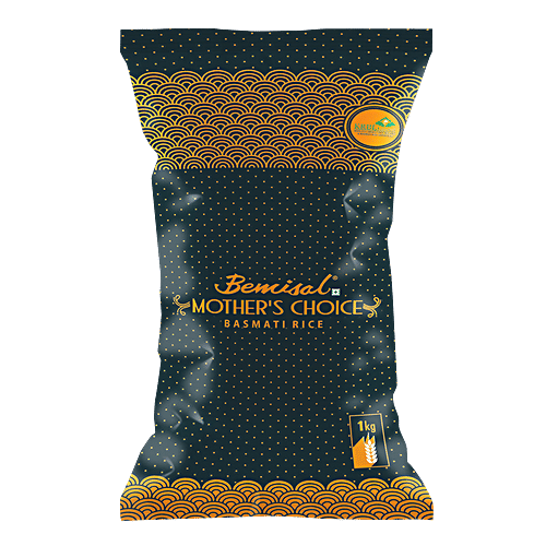 Bemisal Basmati Rice - Mother's Choice, 1 kg Pouch 
