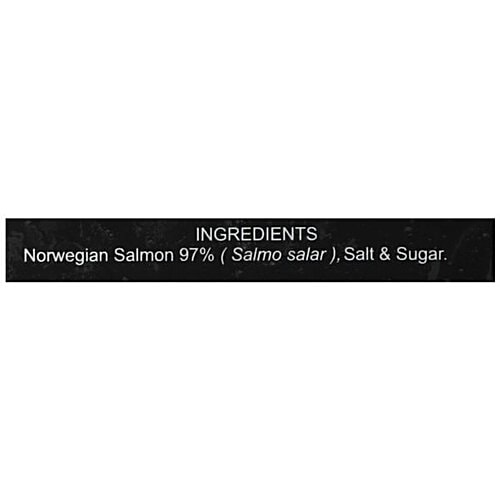 Big Sams Atlantic Salmon - Smoked  Presliced, 200 g Pouch 