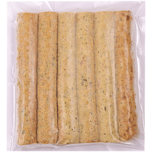 Carnivore  Chicken Seekh Kabab - Lime N Pudinha, 500 g Pouch 