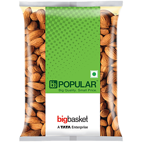 bb Popular Californian Almond - Giri, 1 kg Pouch 