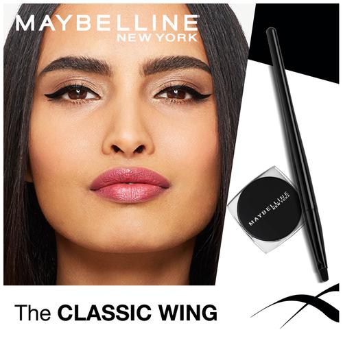 Maybelline New York Lasting Drama Gel Eyeliner, 2.5 g Blackest Black 