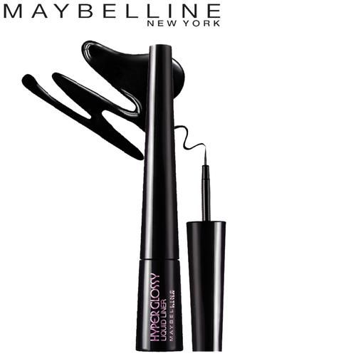 Maybelline New York Hyperglossy Liquid Eyeliner - Black, 3 g  