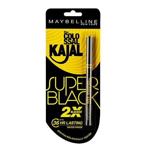 Maybelline New York Colossal Kajal - Super Black, 0.35 g  