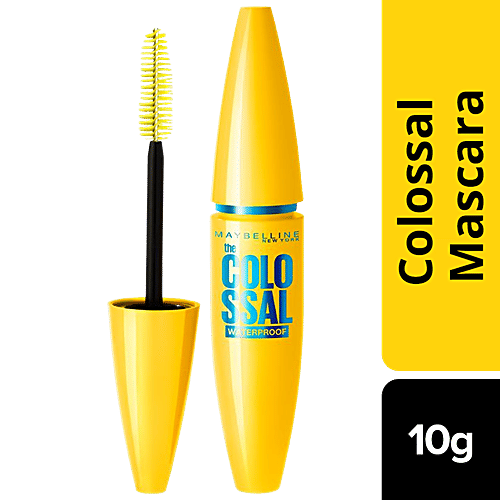 Maybelline New York Volum' Express Colossal Masacara - Waterproof, 10 g Black Water Proof